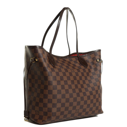 Louis Vuitton Damier Ebene Neverfull MM 3 of 9