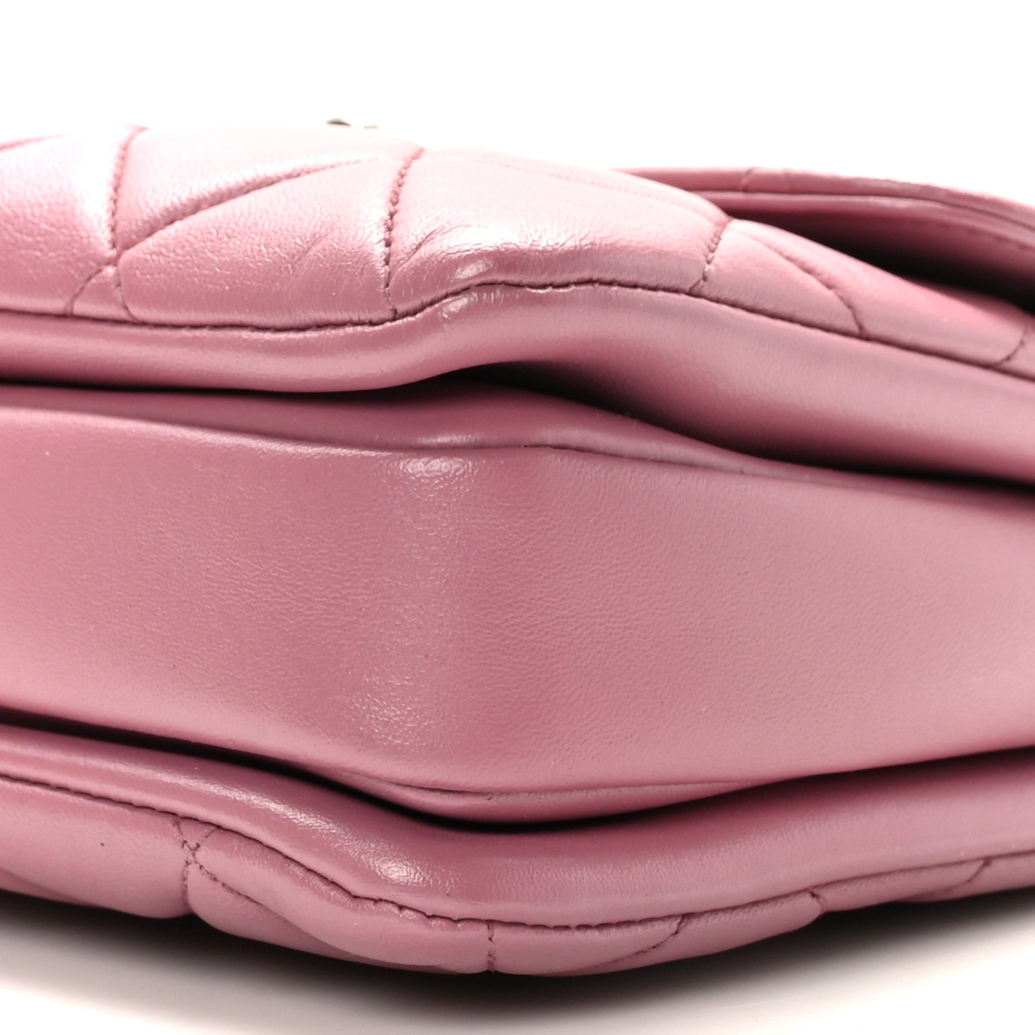 Chanel Lambskin Quilted Small Trendy CC Flap Dual Handle Bag Purple 10 of 10