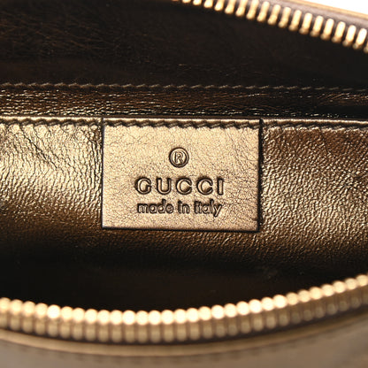 Gucci Metallic Calfskin Hysteria Clutch Gold 5 of 6