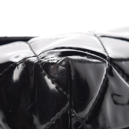 Chanel Vinyl Quilted In the Business Flap Bag Black 11 of 17