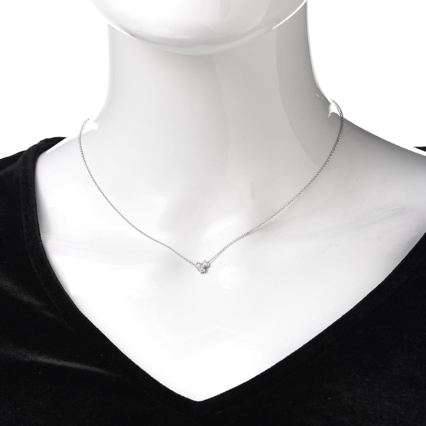 Platinum Diamond .30ctw Aria Pendant Necklace
