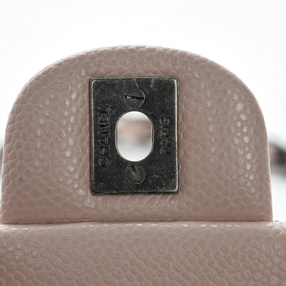 Chanel Caviar Quilted Mini Square Flap Pink 6 of 8