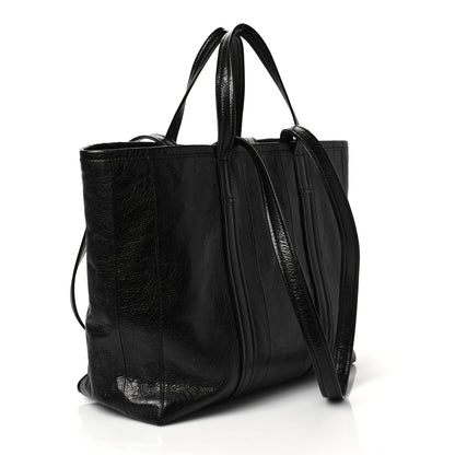 Balenciaga Agneau Arena Medium Barbes East West Shopper Black 2 of 6