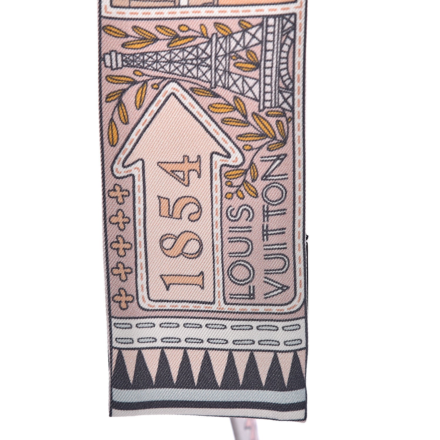 Louis Vuitton Silk Jeu De Louis BB Bandeau Blush 3 of 5