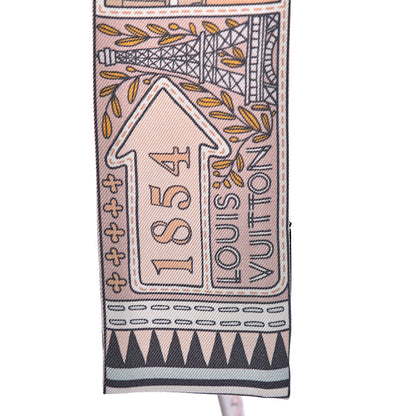Louis Vuitton Silk Jeu De Louis BB Bandeau Blush 3 of 5