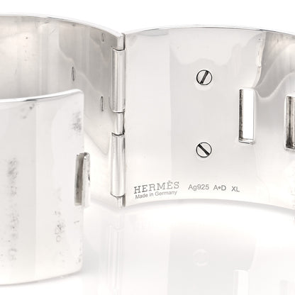 Hermes Sterling Silver Collier De Chien Bracelet XL 5 of 6