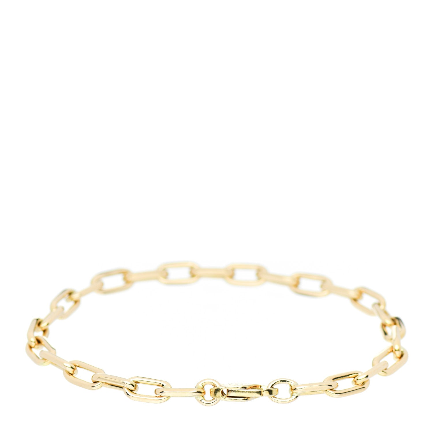Cartier 18K Yellow Gold Spartacus Link Chain Bracelet 3 of 4