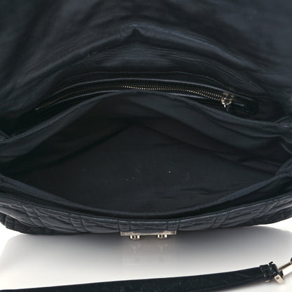 Christian Dior Lambskin Cannage Medium New Lock Flap Black 4 of 9