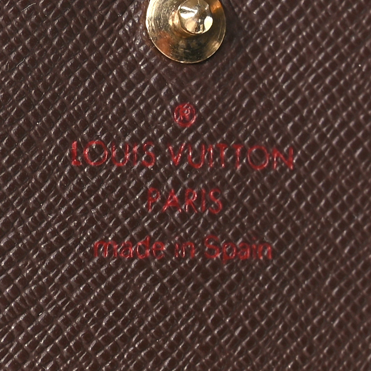 Louis Vuitton Damier Ebene Porte-Monnaie Tresor Wallet 6 of 8