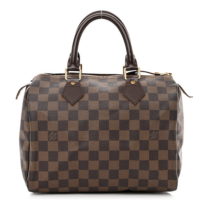 Louis Vuitton Damier Ebene Speedy 25 1 of 15