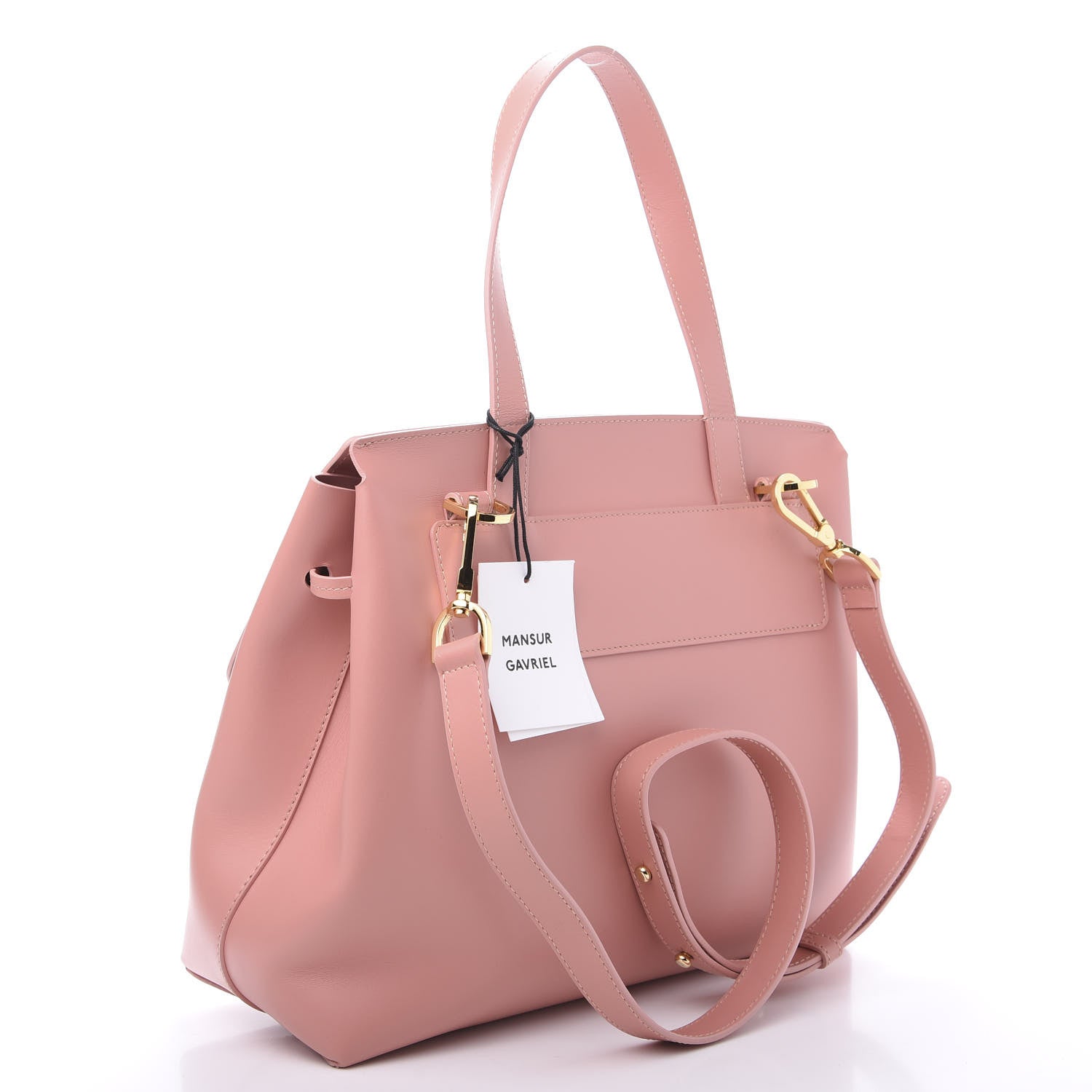 Mansur Gavriel Calfskin Lady Bag Pink 4 of 10
