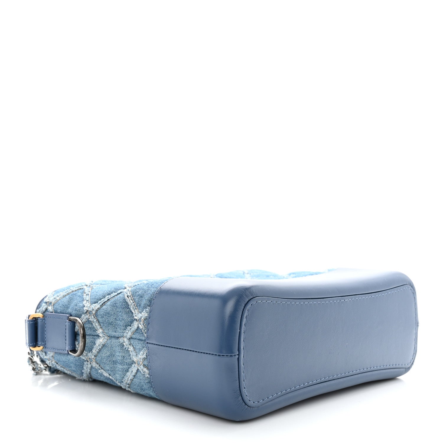 Chanel Denim Calfskin Medium Gabrielle Hobo Blue 3 of 10