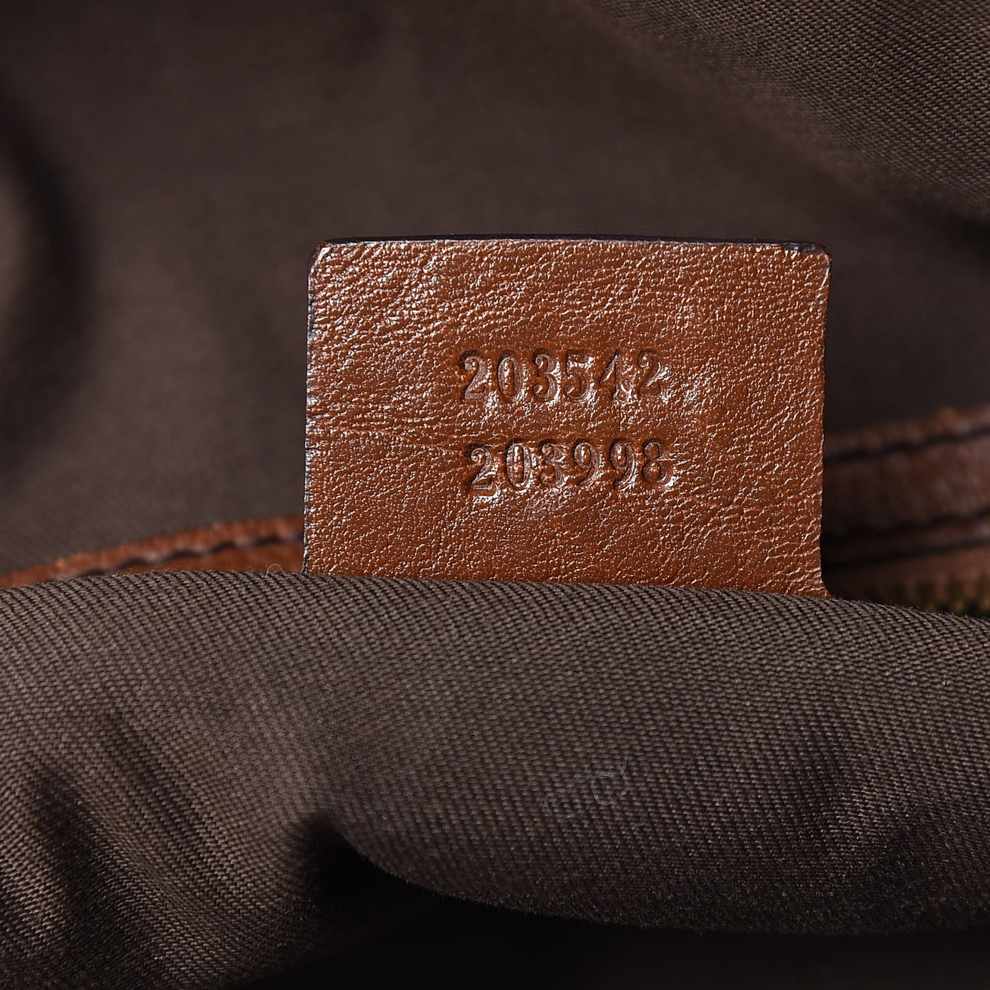 Monogram Large Jockey Hobo Brown
