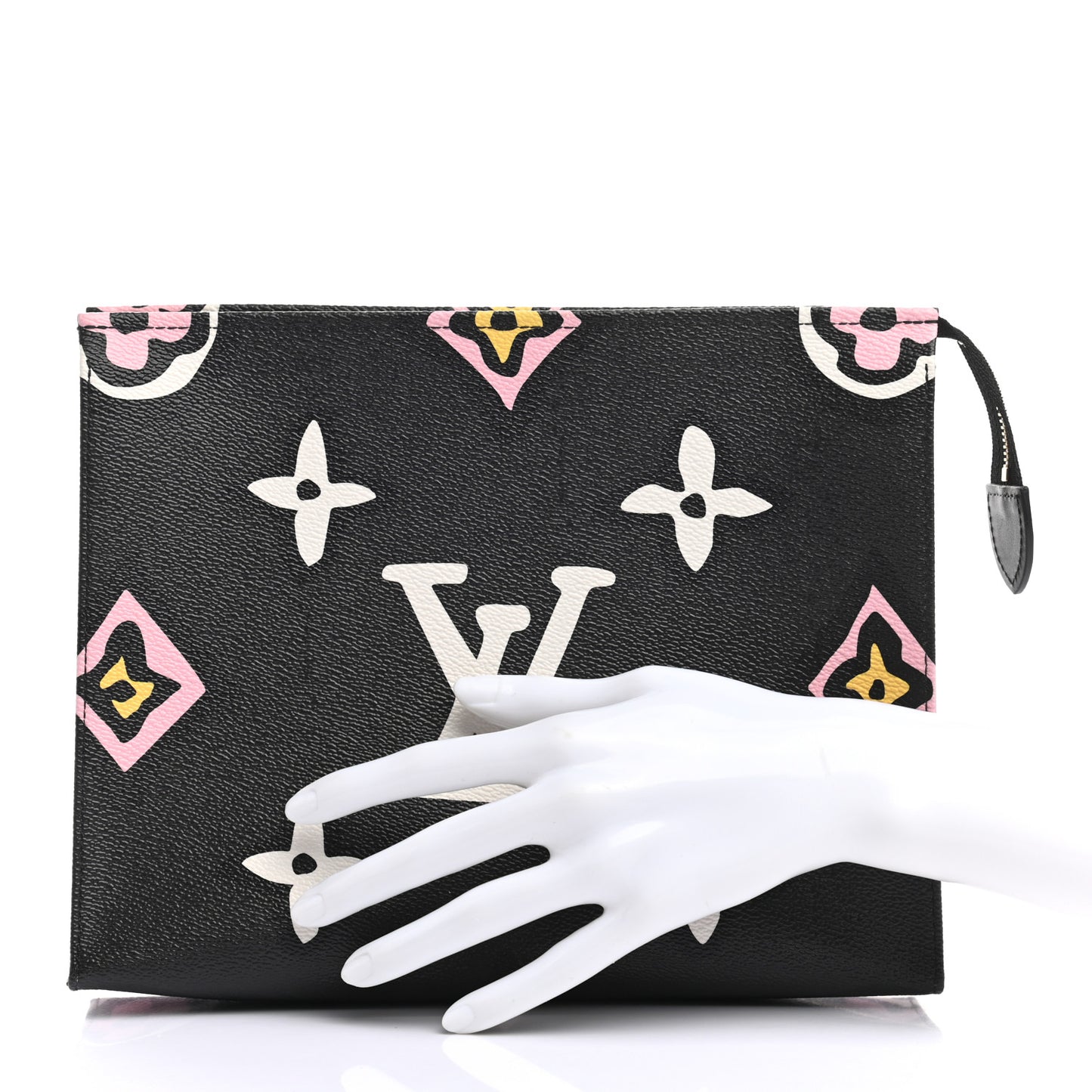 Monogram Giant Wild At Heart Toiletry Pouch 26 Black