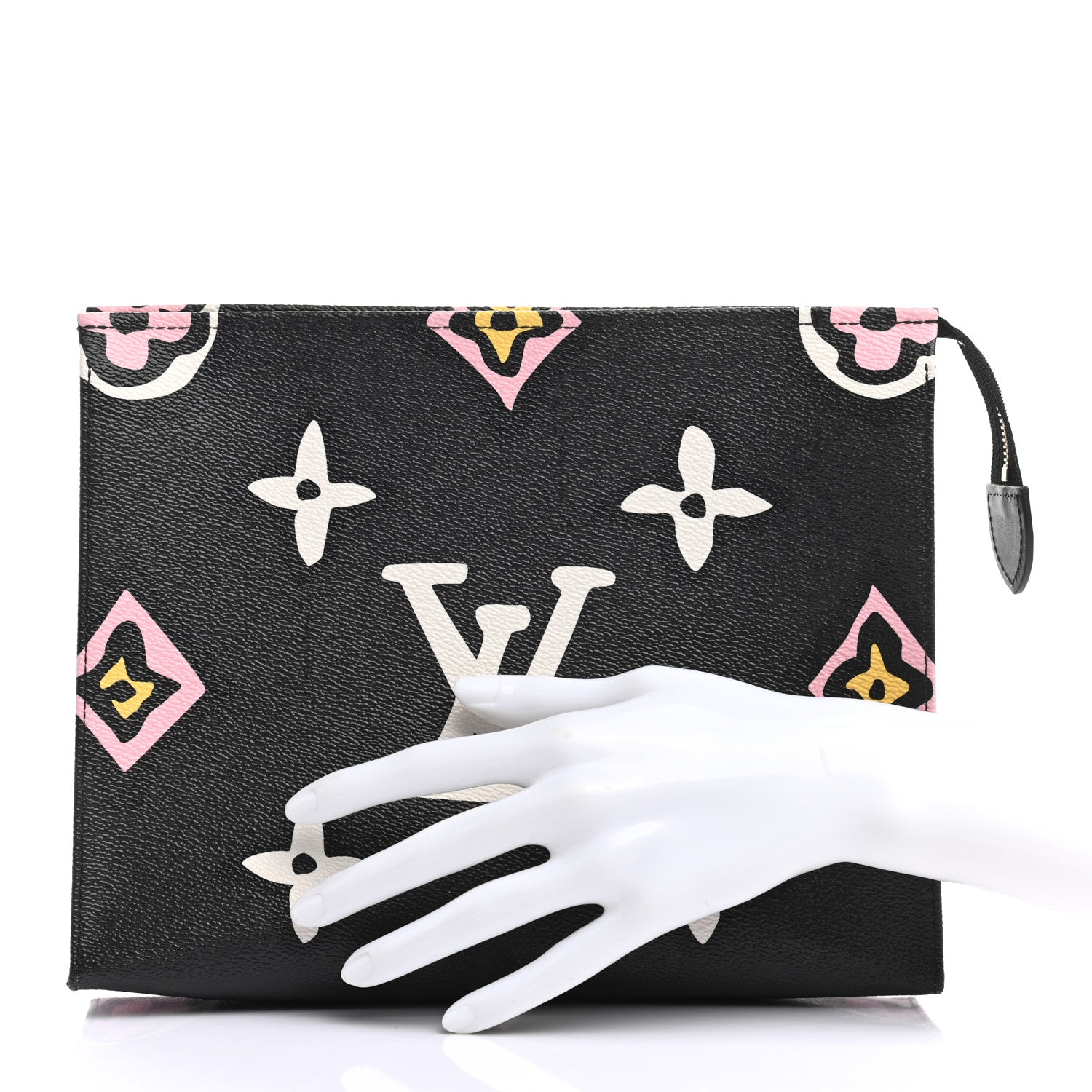 Louis Vuitton Monogram Giant Wild At Heart Toiletry Pouch 26 Black 2 of 7