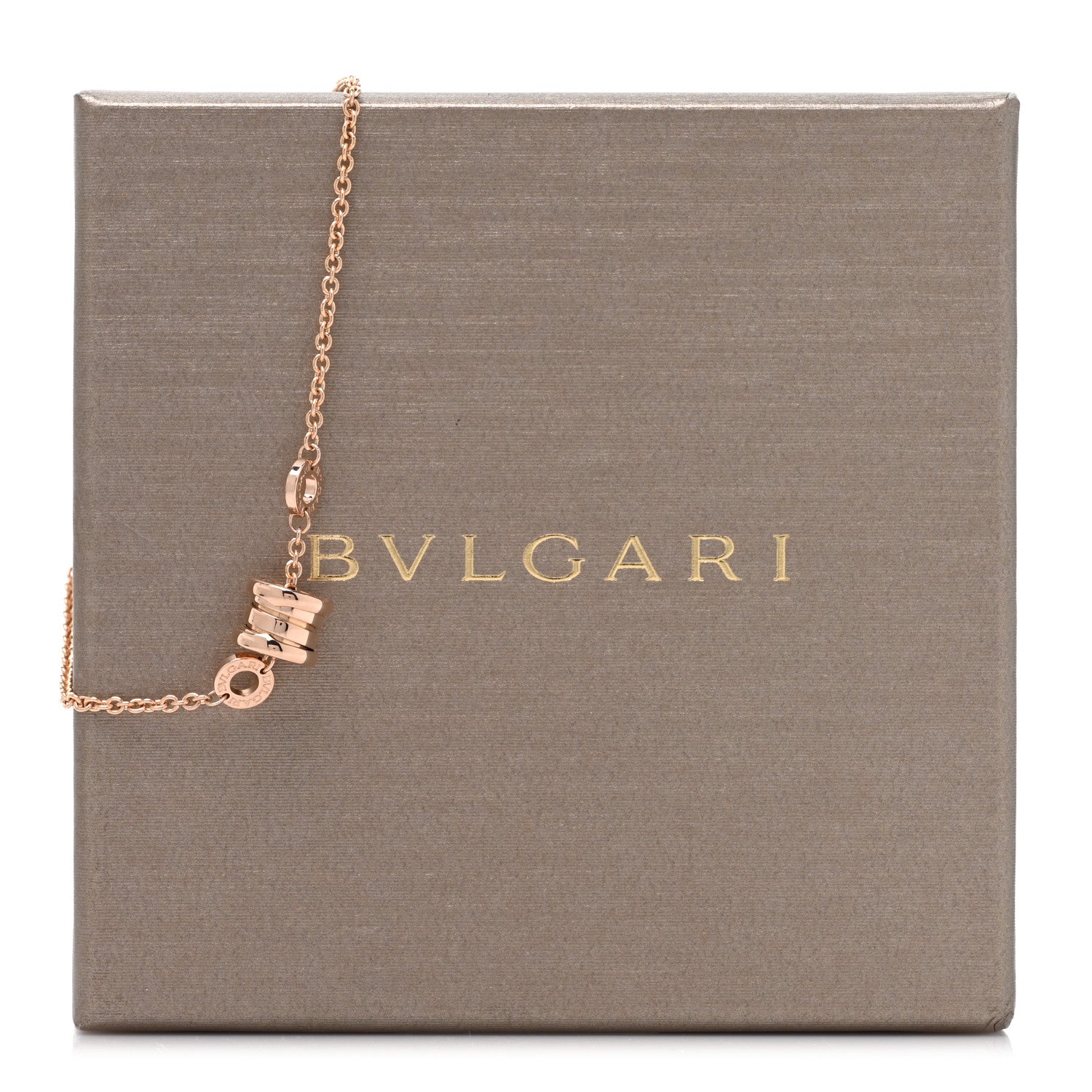 Bulgari 18K Rose Gold B.Zero1 Bracelet 4 of 4