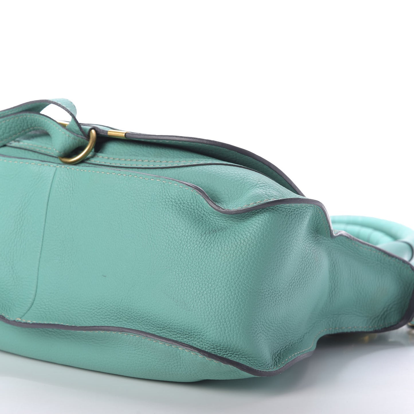 Calfskin Medium Marcie Satchel Jade Green