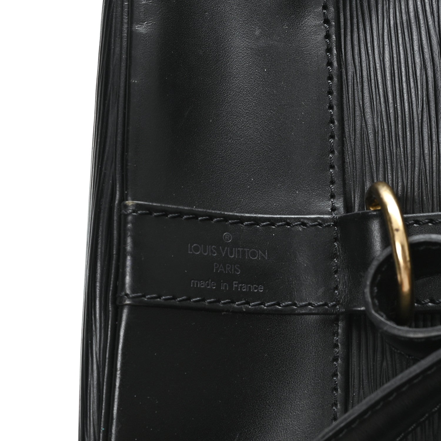 Louis Vuitton Epi Randonnee PM Black 6 of 11