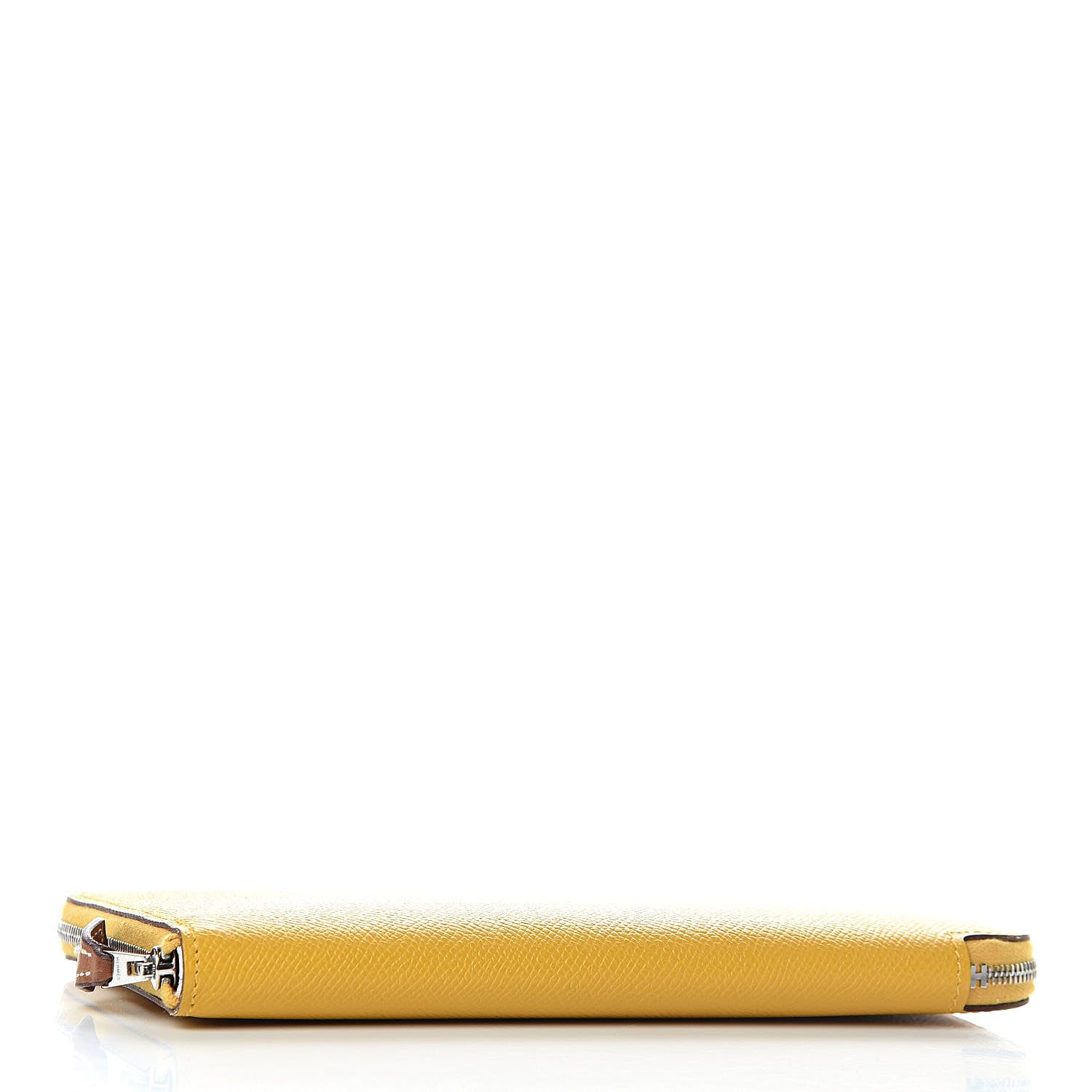 Hermes Epsom Silk'In Wallet Jaune Ambre 4 of 8