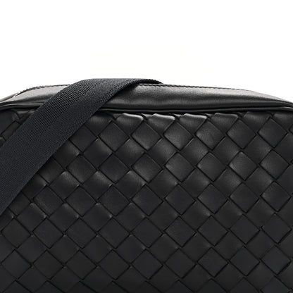 Bottega Veneta Calfskin Intrecciato Small Camera Bag Navy 8 of 12