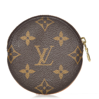 Louis Vuitton Monogram Round Coin Purse 1 of 7