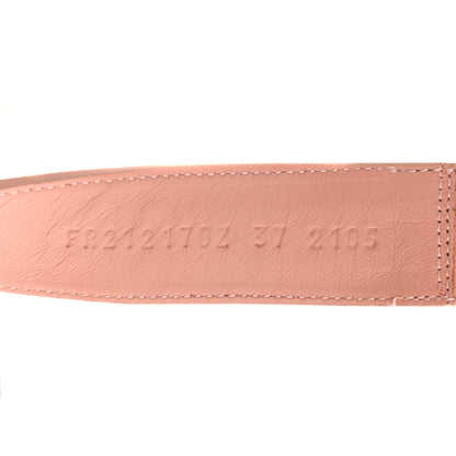 Hermes Suede Goatskin Woolskin Womens Chypre Sandals 37 Rose Aube 8 of 8