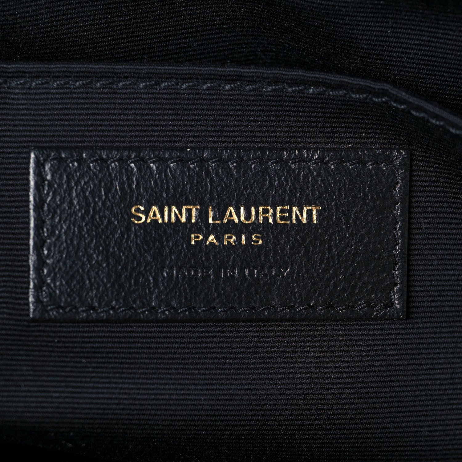 Saint Laurent Calfskin Matelasse Monogram Lou Camera Bag Navy 11 of 14