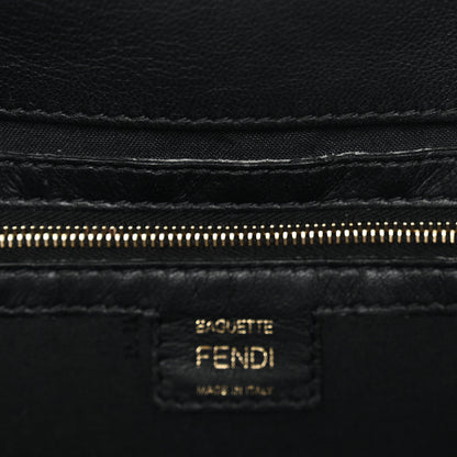 Fendi Nappa FF 1974 Embossed Baguette Black 10 of 11