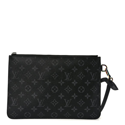 Louis Vuitton Monogram Eclipse Fragment Cabas Light Pochette 1 of 7