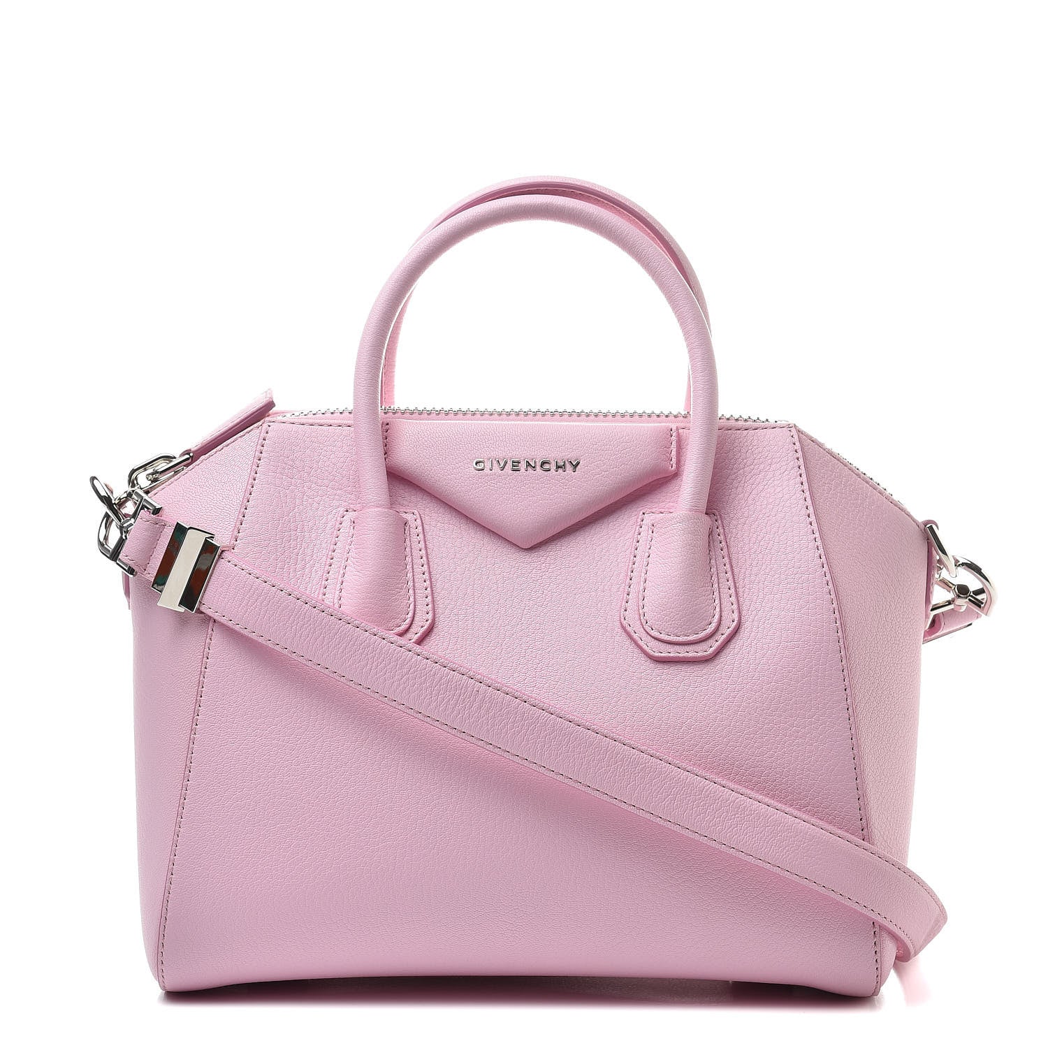 Givenchy Sugar Goatskin Small Antigona Bright Pink 1 of 13