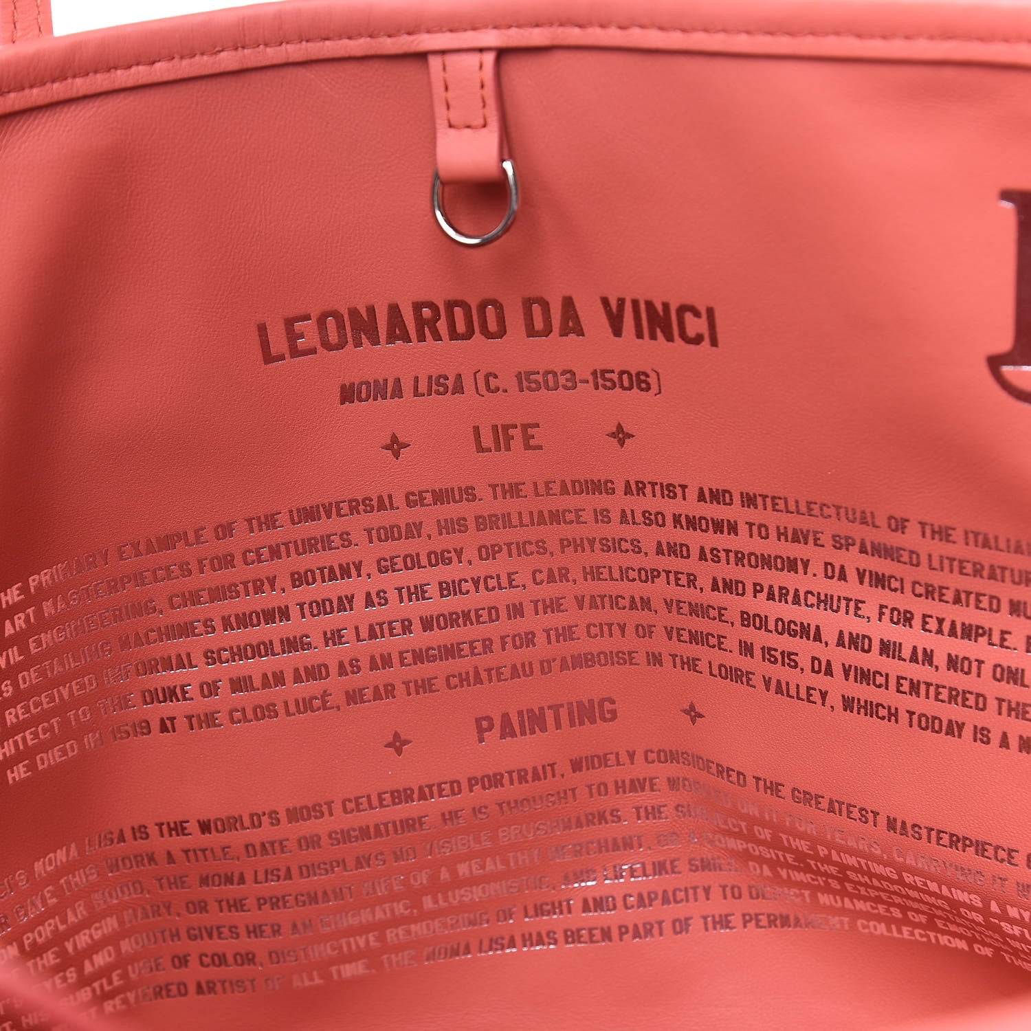 Louis Vuitton Masters Da Vinci Neverfull MM 9 of 13