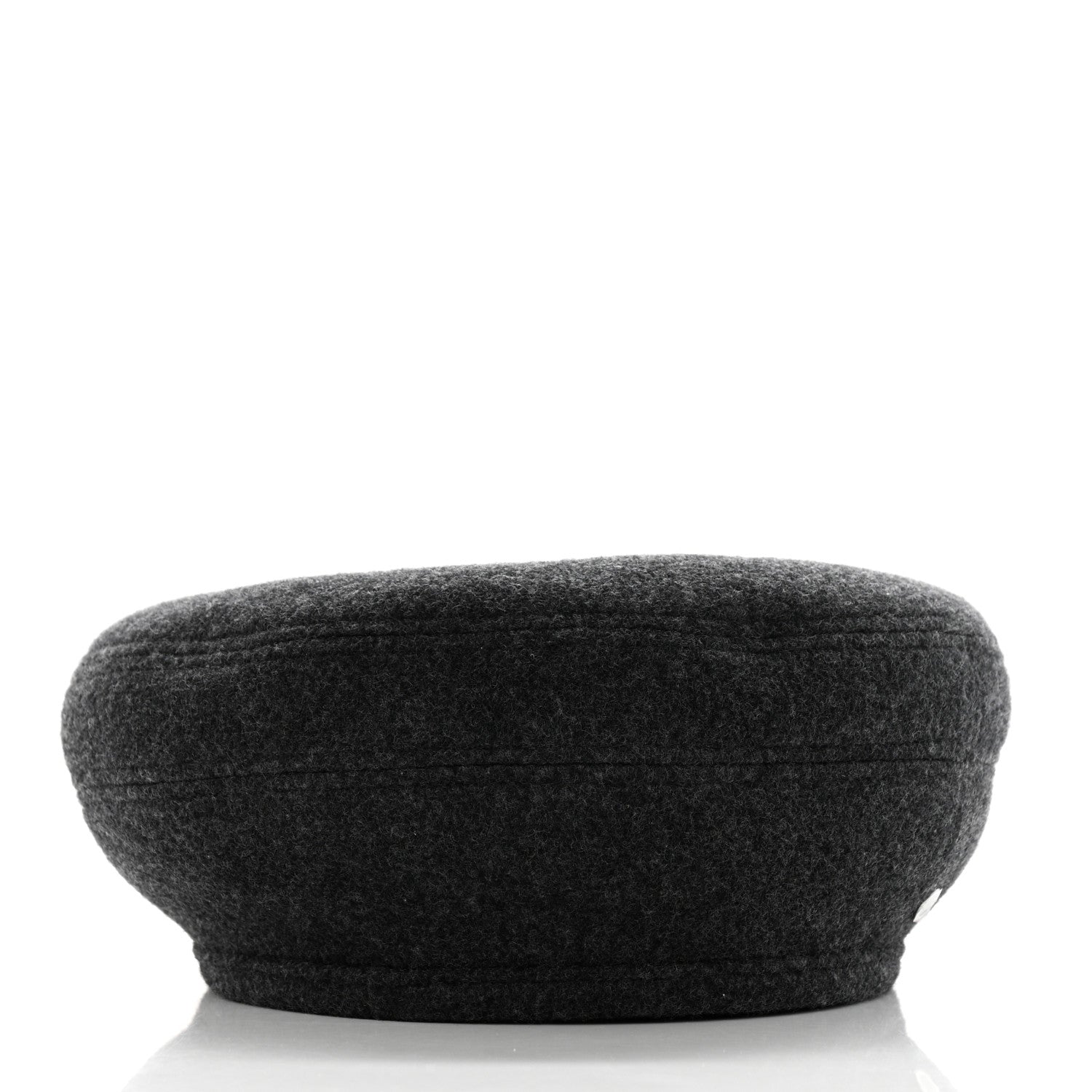 Hermes Wool Cashmere Saint Honore Clou De Selle Beret Black 5 of 8