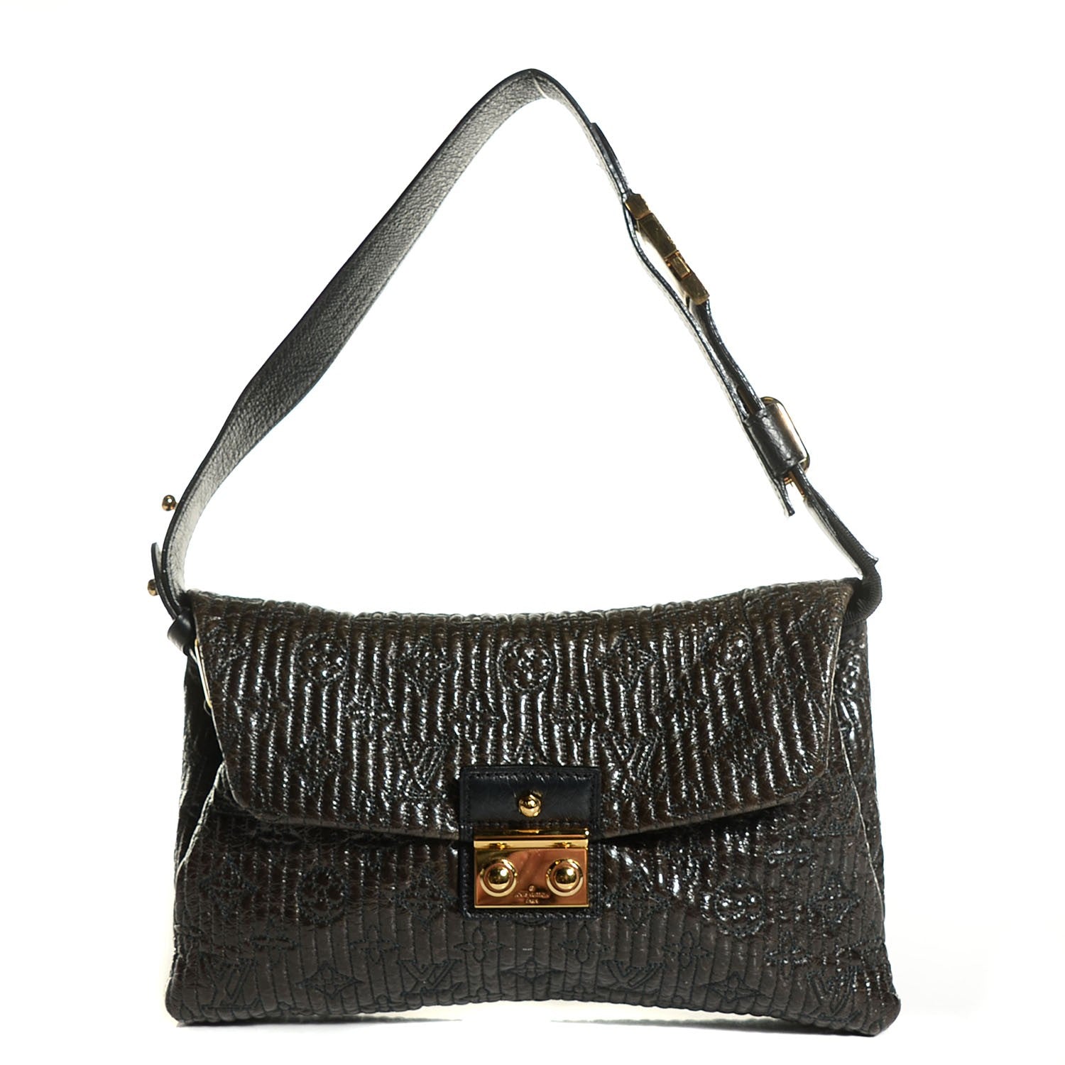 Louis Vuitton Monogram Motard Pochette Black 1 of 7
