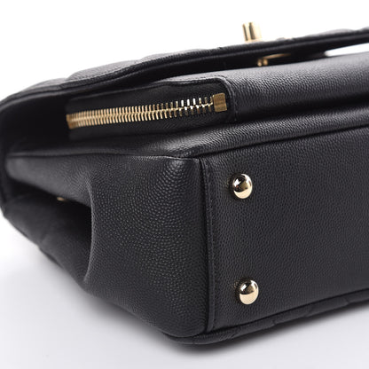 Chanel Caviar Quilted Mini Business Affinity Flap Black 8 of 10
