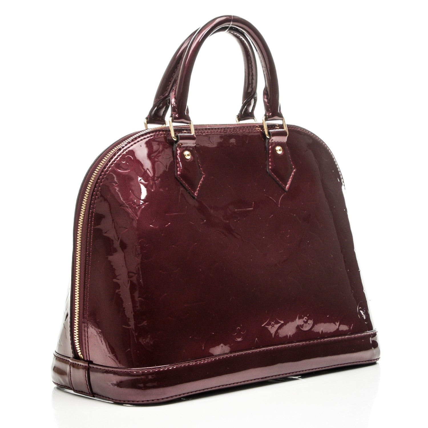 Louis Vuitton Vernis Alma PM Rouge Fauviste 3 of 8