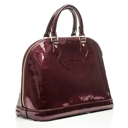 Louis Vuitton Vernis Alma PM Rouge Fauviste 3 of 8
