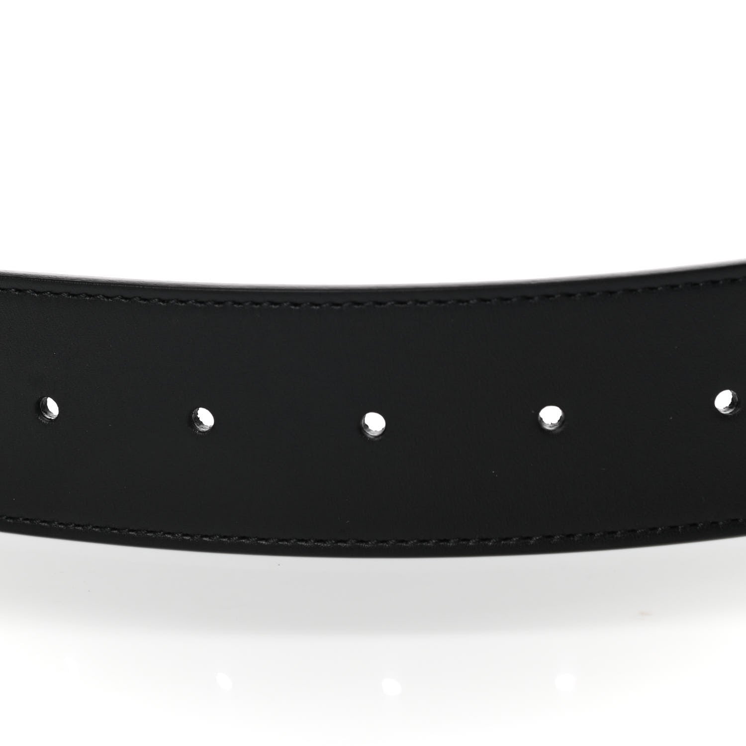 Gucci Calfskin Double G 40mm Belt 100 40 Black 4 of 5