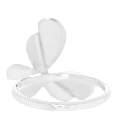 Tiffany Sterling Silver 18K Rose Gold Return to Tiffany Love Bugs Butterfly Ring 52 6 4 of 5