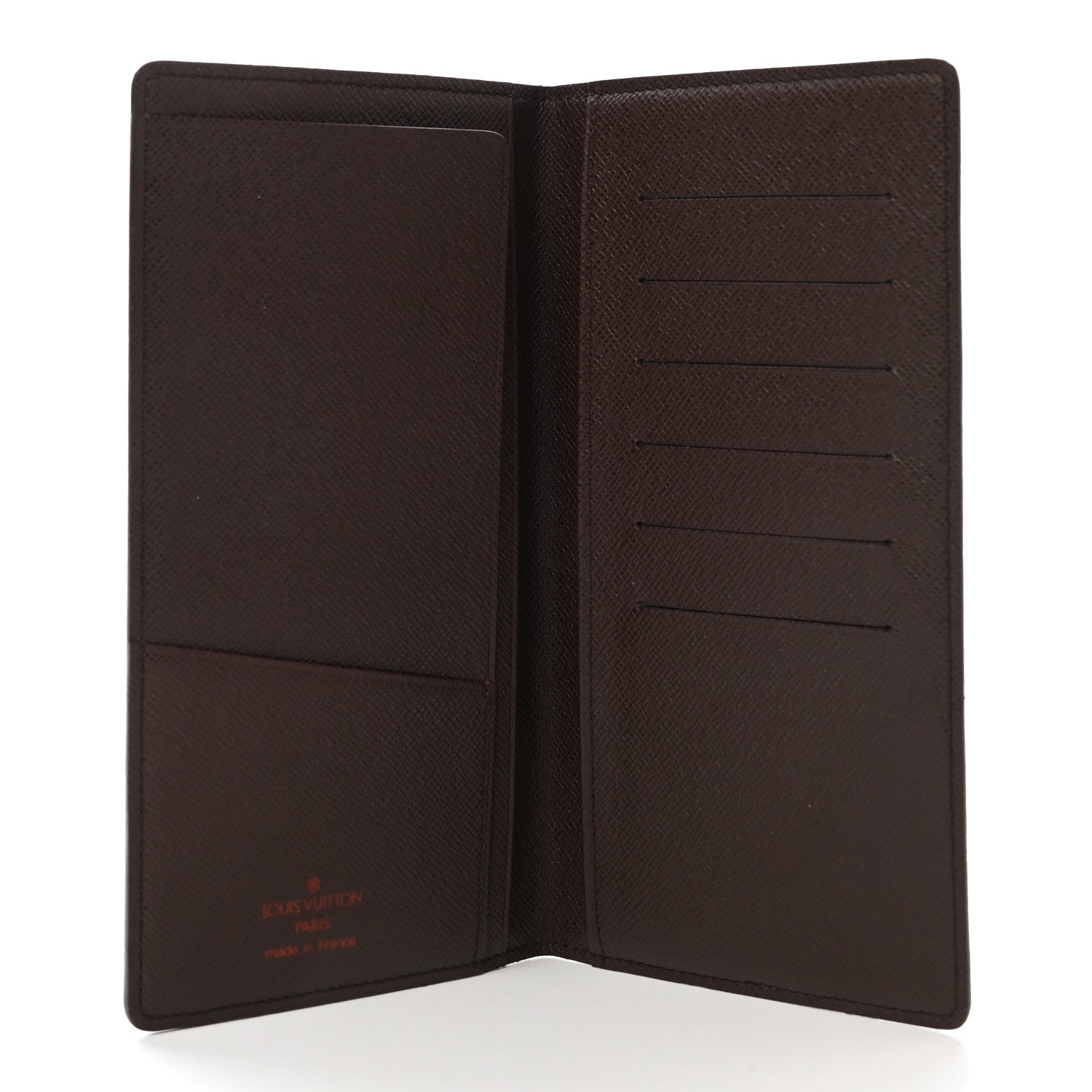 Louis Vuitton Damier Ebene Porte Valeurs Organizer Wallet 5 of 7