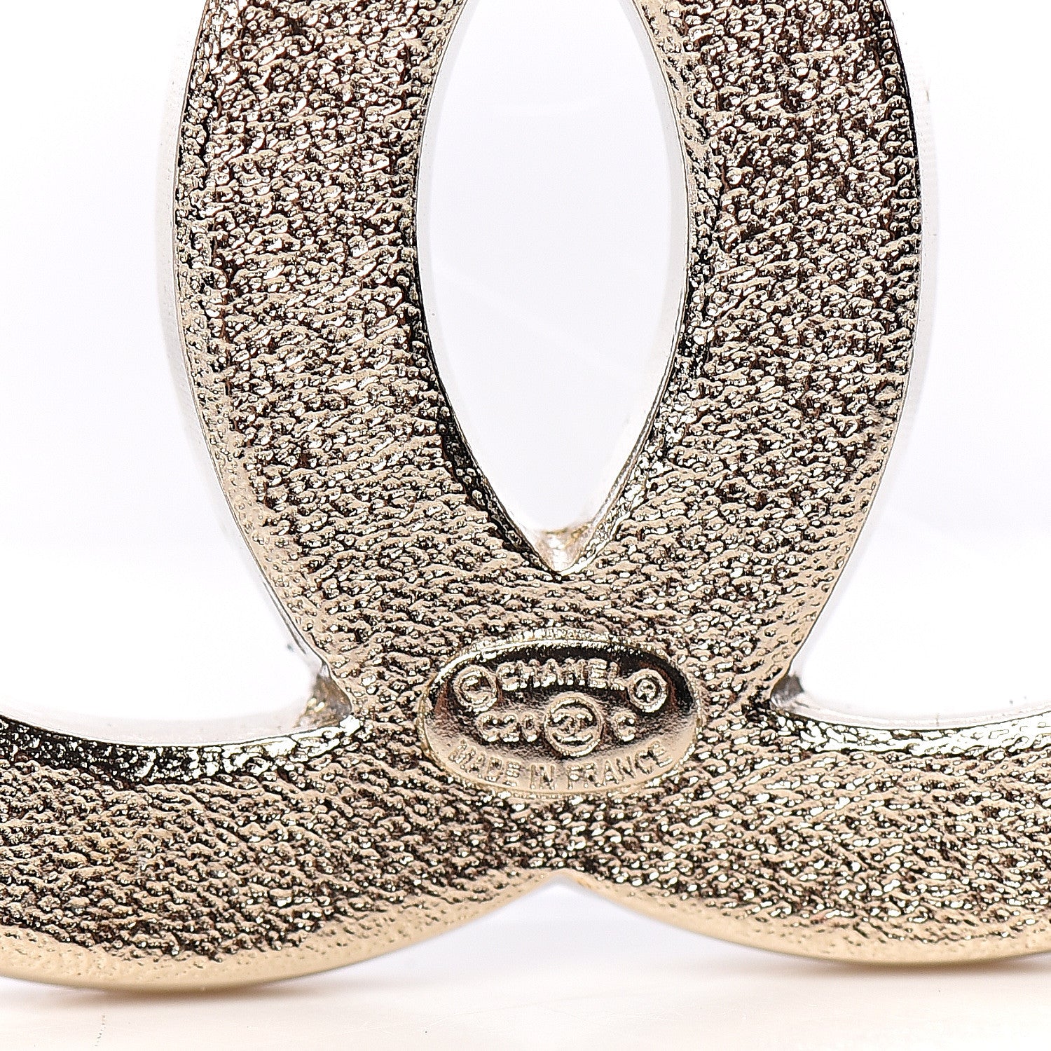 Chanel Crystal Palais Garnier CC Brooch Gold 3 of 3