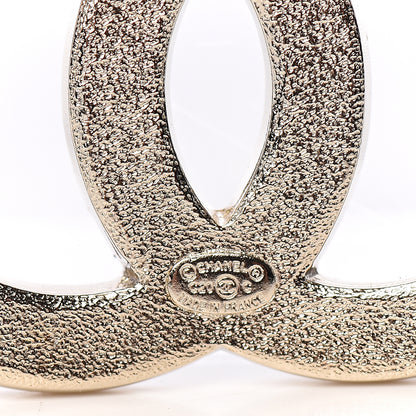 Chanel Crystal Palais Garnier CC Brooch Gold 3 of 3