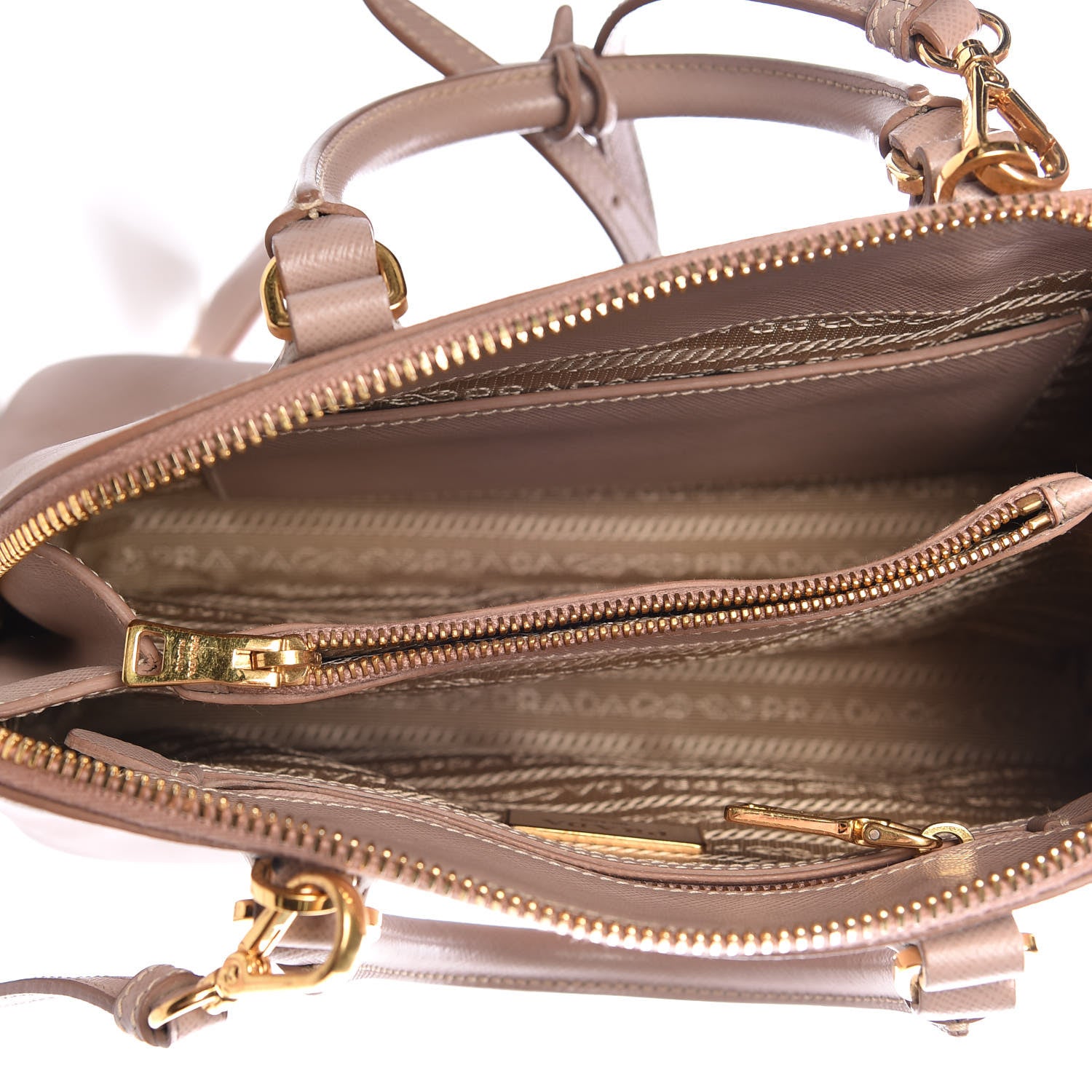 Prada Saffiano Lux Small Promenade Tote Cammeo 5 of 12
