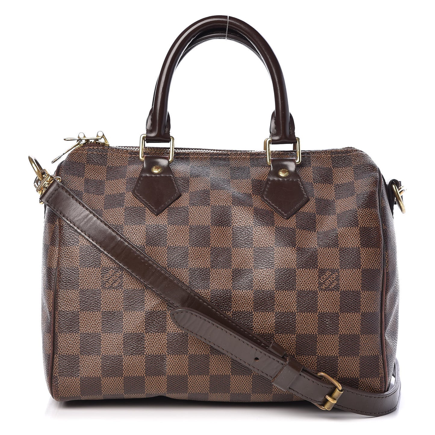 Damier Ebene Speedy Bandouliere 25