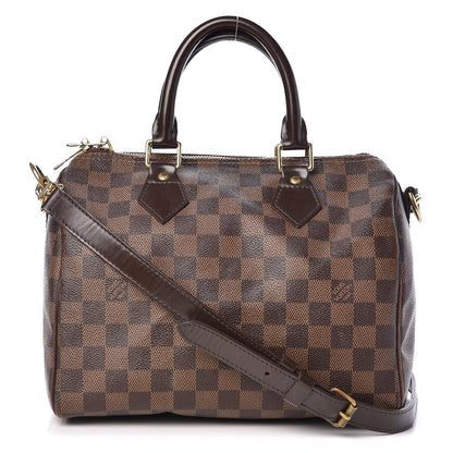Louis Vuitton Damier Ebene Speedy Bandouliere 25 1 of 10