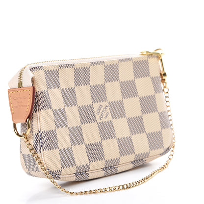 Louis Vuitton Damier Azur Mini Pochette Accessories 2 of 6