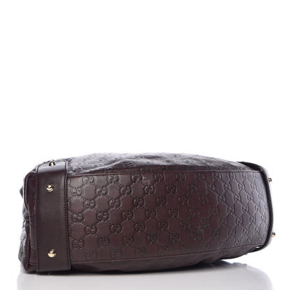 Gucci Guccissima Medium Pelham Shoulder Bag Dark Brown 4 of 12