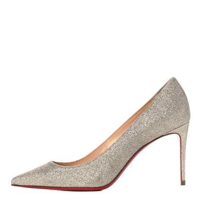 Christian Louboutin Glitter Kate 85 Pumps 36.5 Ivory 1 of 11