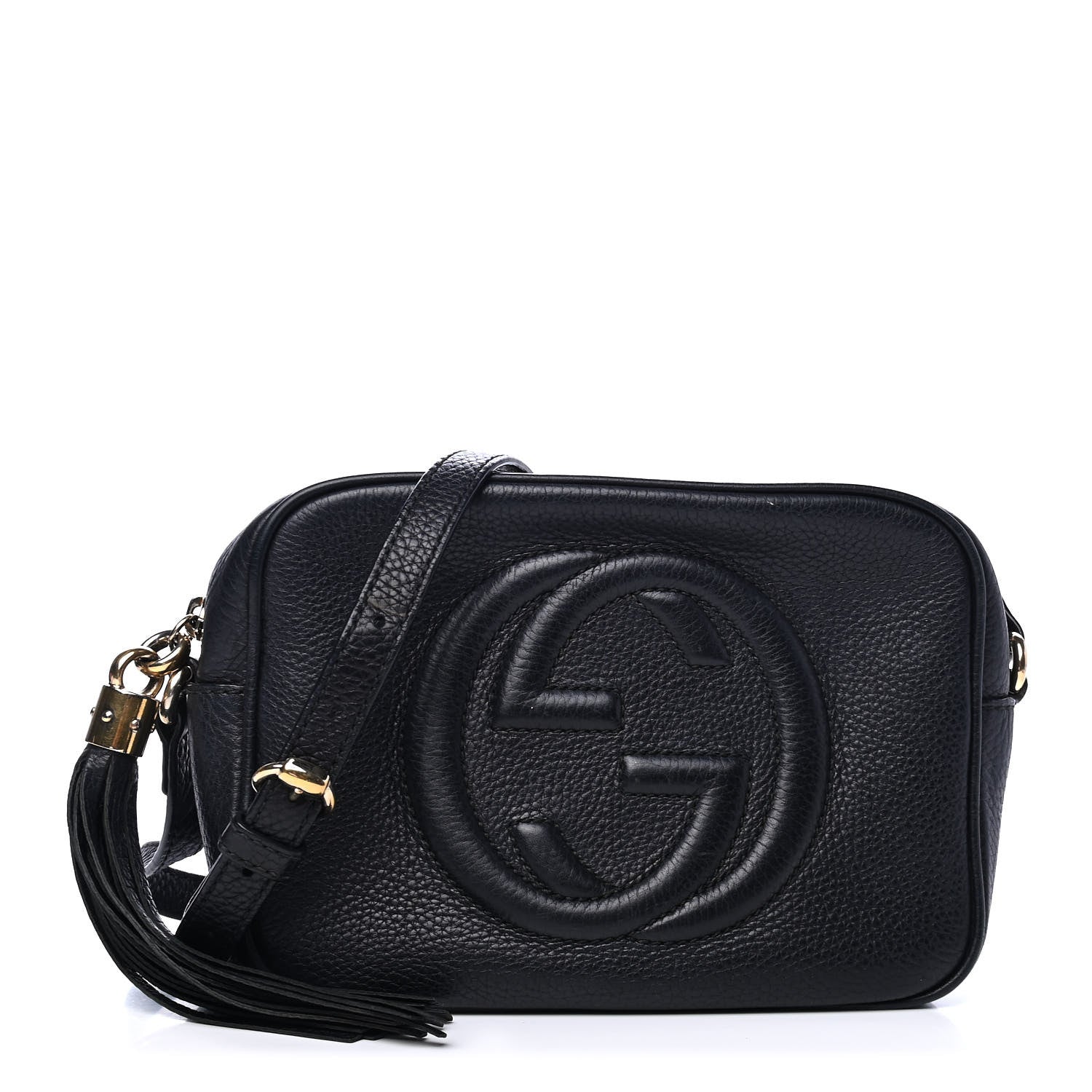 Gucci Pebbled Calfskin Small Soho Disco Bag Black 1 of 5
