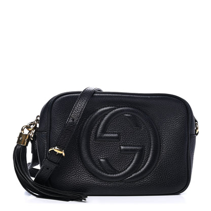 Gucci Pebbled Calfskin Small Soho Disco Bag Black 1 of 5