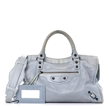 Balenciaga Agneau Classic Hardware City Bleu Opaline 1 of 24